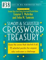 Simon & Schuster Crossword Treasury #38 0684813939 Book Cover