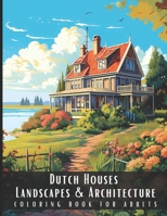 Dutch Houses Landscapes & Architecture Coloring Book for Adults: Beautiful Nature Landscapes Sceneries and Foreign Buildings Coloring Book for Adults, ... Relief and Relaxation - 50 Coloring Pages B0CN6YZ1LB Book Cover