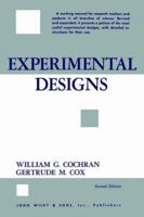 Experimental Designs 0471545678 Book Cover