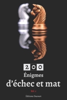 200 Énigmes d'échec et mat B08GVD7D5N Book Cover