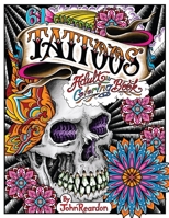 61 Custom Tattoos: Adult Coloring Book B0C2RVJJ5K Book Cover