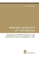 Molecular Mechanisms of T Cell Tolerance 3838105362 Book Cover