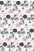 Meow Meow: Internet Password Logbook Large Print With Tabs | Cat Pattern Cover 1694874761 Book Cover