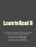 Learn to Read II 0692692843 Book Cover