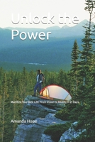 Unlock the Power: Manifest Your Best Life: From Vision to Reality in 21 Days B0FMTS7RL3 Book Cover
