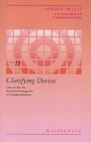 Single Skill: Clarifying Devices: Reading Level 4/d 0890613745 Book Cover