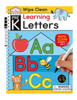 Learning Letters (Pre-K Wipe Clean Workbook) 0593450434 Book Cover