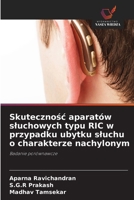 Skutecznosc aparatów sluchowych typu RIC w przypadku ubytku sluchu o charakterze nachylonym (Polish Edition) 6209880169 Book Cover