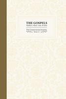 The Gospels: Matthew Mark Luke John: A Little Doodle Bible 1932794387 Book Cover