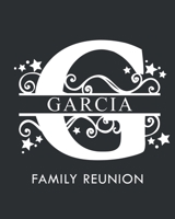 Garcia Family Reunion: Personalized Last Name Monogram Letter G Family Reunion Guest Book, Sign In Book (Family Reunion Keepsakes) 169459582X Book Cover