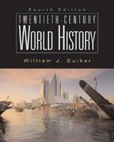 Twentieth-Century World History 0495095923 Book Cover