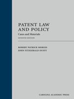 Patent Law and Policy 076985768X Book Cover
