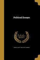 Political essays 0530923289 Book Cover