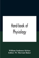 Hand-book of Physiology; B0FHCMKFWS Book Cover