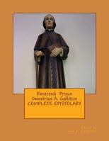 Demetrius A. Gallitzin Complete Epistolary (Postulazione Servo di Dio Demetrius A. Gallitzin Book 1) 1494206706 Book Cover