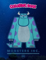 Coloring Book: Monsters Inc. Sully Simple Portrait, Children Coloring Book, 100 Pages to Color B096LS2RFM Book Cover
