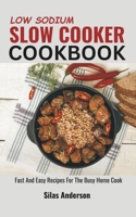 LOW SODIUM SLOW COOKER COOKBOOK: Fast And Easy Recipes For The Busy Home Cook B0CM3T3NBP Book Cover