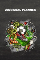 2020 Goal Planner: 2019-2020 Weekly Planner and Organizer Book for Soccer/Football Lovers & Fans 6 x 9 Dated Agenda Blank Graph Paper September 2019 - December 2020 169251802X Book Cover