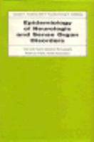 Epidemiology of Neurologic and Sense Organ Disorders (Vital and Health Statistics Monographs, American Public Health Association) 0674258754 Book Cover