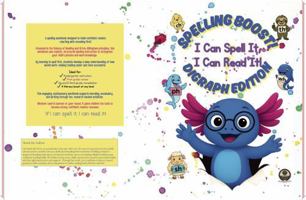 Spelling Boost! I Can Spell It, I Can Read It! Digraph Edition B0F9NJ9ZVJ Book Cover