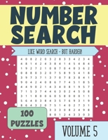 Number Search: Puzzle Book for Seniors and Adults VOLUME 5 B08NF34K37 Book Cover