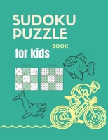 Sudoku Puzzle Book for kids: Easy To Hard 100 Sudoku Puzzles books with Kids favorite pictures. B08JDTN93D Book Cover