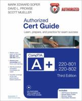 CompTIA A+ 220-801 and 220-802 Authorized Cert Guide 0789749807 Book Cover
