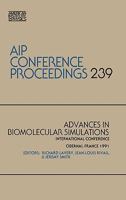Advances in Biomolecular Simulations (AIP Conference Proceedings 0883189402 Book Cover