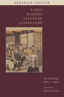 Early Modern Japanese Literature: An Anthology, 1600-1900