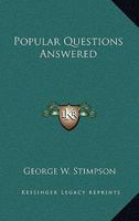 Popular Questions Answered 0548451672 Book Cover