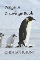 Penguin Drawings Book: Drawings Book B09SWNGK9K Book Cover