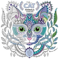 My Cat Mandala: 30 Stunning, Oversized Coloring Pages: 30 Stunning, Oversized Coloring Pages 1644033569 Book Cover