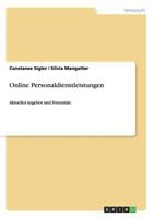 Online Personaldienstleistungen: Aktuelles Angebot und Potenziale 3640462548 Book Cover