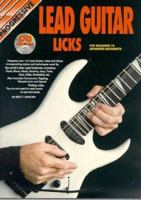 Lead Guitar Licks Bk/CD: For Beginner to Advanced Guitarists 1875726004 Book Cover