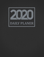 Daily Planner 2020 One Page Per Day: A Goal Setting Productivity Organizer with Hourly Schedule To-Do List, Meal Tracker, Top Priorities and Many More (Full Page A Day 365 Planner) 1675165009 Book Cover
