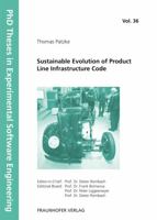 Sustainable Evolution of Product Line Infrastructure Code 3839603153 Book Cover