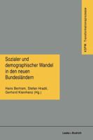 Sozialer Und Demographischer Wandel in Den Neuen Bundeslandern 3810015296 Book Cover
