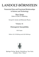 Diamagnetic Susceptibility / Diamagnetische Suszeptibilitat 3540159533 Book Cover