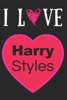 I Love Harry Styles: I Love Harry Styles Weekly Planner for Harry Styles Fans. Bright Pink Heart on Black Cover. Great for Keeping Organized. 1679697188 Book Cover