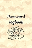 Password Logbook: Password logbook personal internet password keeper and organizer. 1716110106 Book Cover