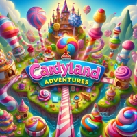 Candyland Adventures: Explore the sweet and colorful world of Candyland B0CRB5T8DN Book Cover