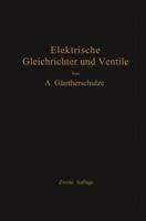 Elektrische Gleichrichter Und Ventile 3662409178 Book Cover
