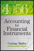 Accounting for Financial Instruments 0470699809 Book Cover