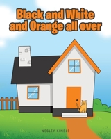 Black and White and Orange All Over 1639853154 Book Cover