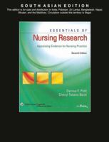 Essentials of Nursing Research 7/e 8184732198 Book Cover