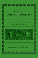 Apulei Platonici Madaurensis Vol 3: de Philosophia Libri 0526185635 Book Cover