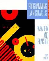 Programming Languages: Paradigm and Practice 0075579049 Book Cover