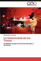 La Historicidad de Los Textos 3848453835 Book Cover