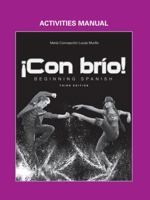 Con Brio, Activities Manual: Beginning Spanish 1118350383 Book Cover