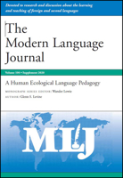 A Human Ecological Language Pedagogy 1119697948 Book Cover